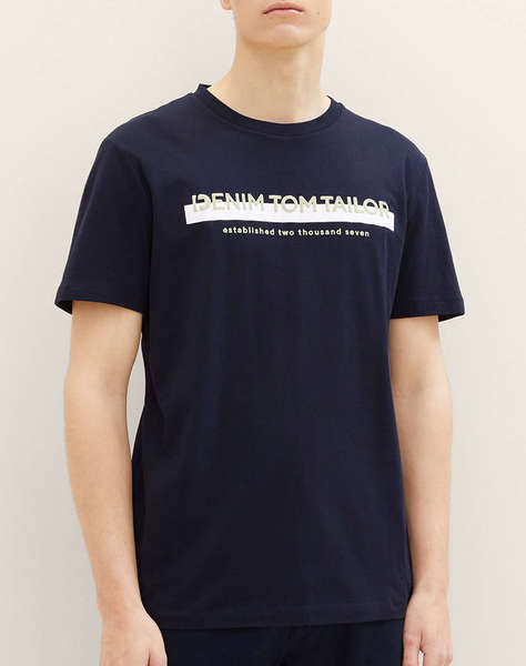 TOM TAILOR PRINTED T-SHIRT МЪЖКА ТЕНИСКА