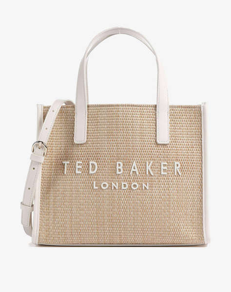 TED BAKER PAOLINA Faux Raffia Small Icon Bag (Размери: 25 x 21 x 12см.)