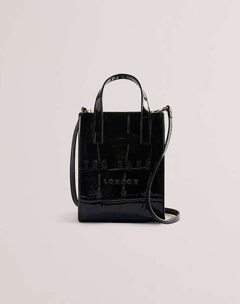 TED BAKER GATOCON Croc Effect Mini Icon Bag (Размери: 14 x 18см.)
