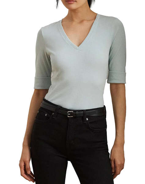LAUREN RALPH LAUREN V JUDY-ELBOW SLEEVE-KNIT