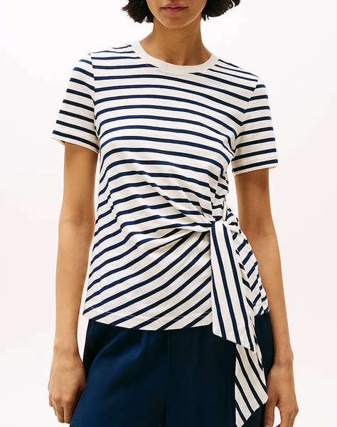 TOMMY HILFIGER KNOT BOAT-NK SS TEE