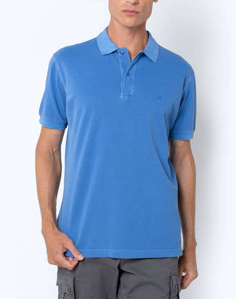 THE BOSTONIANS BLOUSE POLO PIQUE DELAVE REGULAR FIT
