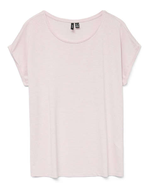 VERO MODA VMLAVA GLITTER SS TOP STRIPE GA JRS NOOS