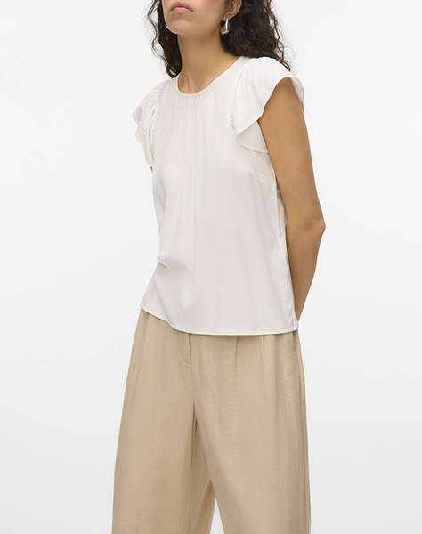 VERO MODA VMBELLA SS LACE TOP WVN GA NOOS