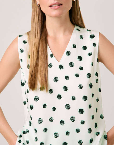 TAIFUN blouse WITHOUT SLEEV