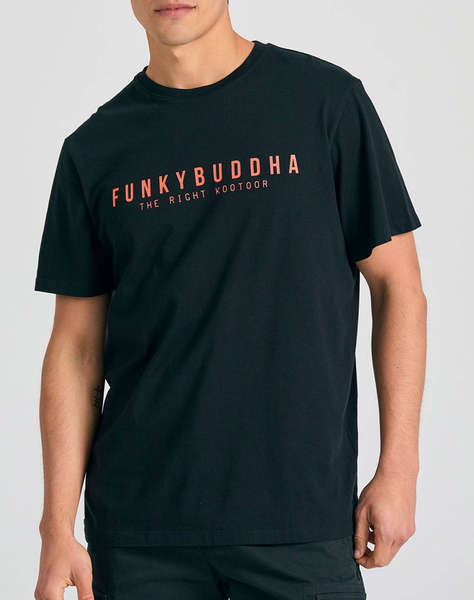 FUNKY BUDHA Мъжка тениска с къс ръкав и щампа