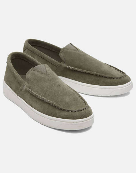 TOMS VTVR GREY SDE MN TRVL LITE LOAFER DRCAS