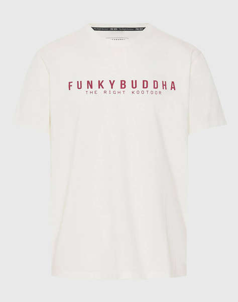 FUNKY BUDHA Мъжка тениска с къс ръкав и щампа