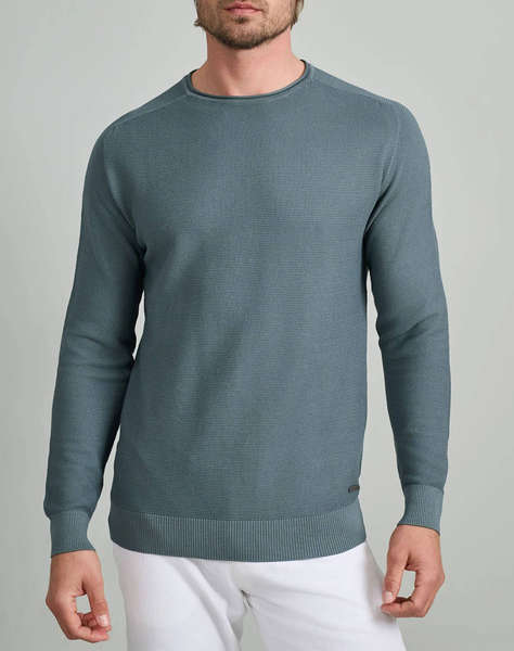 NAVY&GREEN ПЛЕТЕНА БЛУЗА