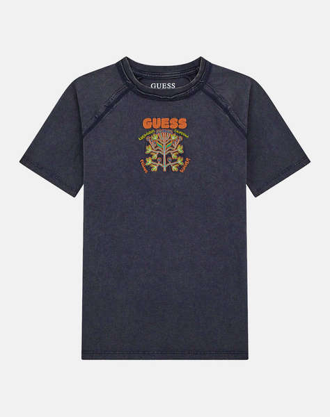GUESS OVERSIZE SS T-SHIRT - MID ORGANIC COTTON 160 ДЕТСКА ТЕНИСКА BOY