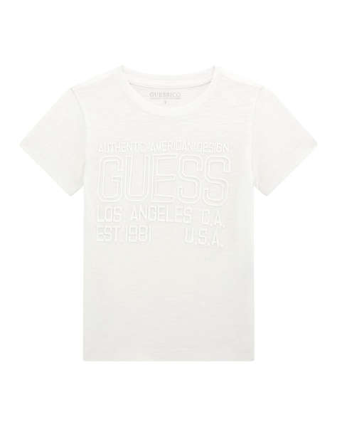 GUESS GARMENT DYE SS T-SHI - MID ORGANIC SLUB JERSEY 160 ДЕТСКА ТЕНИСКА BOY