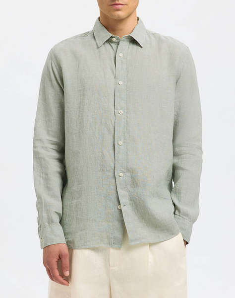 SELECTED SLHREGKYLIAN LINEN LS SHIRT