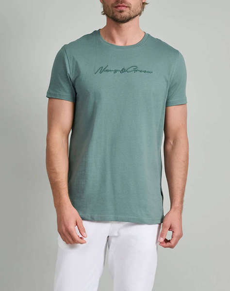 NAVY&GREEN ТЕНИСКА