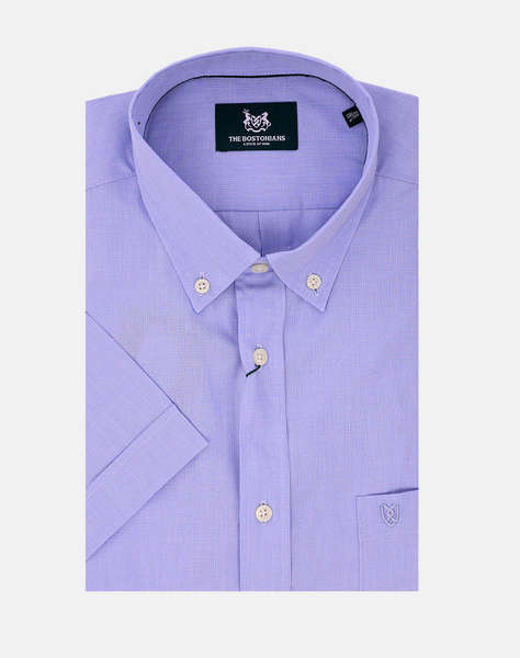 THE BOSTONIANS РИЗА FIL A FIL REGULAR FIT Plain FIL A FIL Button-down Regular Fit