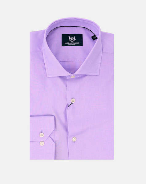 THE BOSTONIANS РИЗА ACORN ПОПЛИН CUSTOM FIT Stripe POPLIN Semi-rex Custom FIT