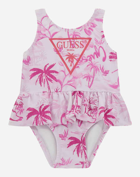 GUESS ONE PIECE SWIMSUIT - NYLON ALISA MICROFIBER ДЕТСКИ БАНСКИ КОСТЮМ GIRL