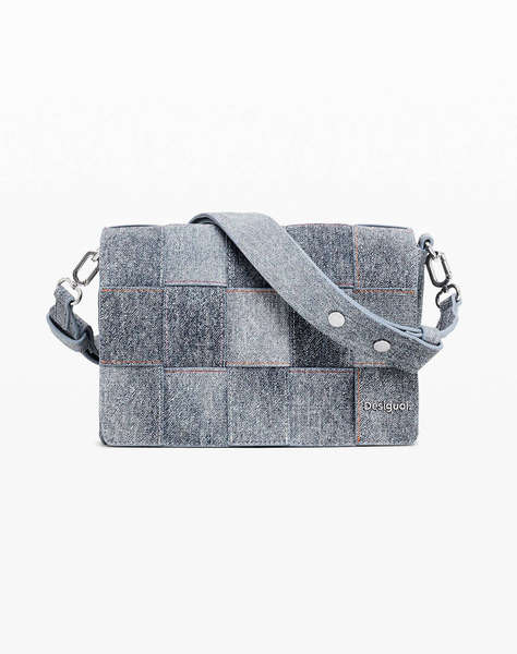 DESIGUAL D2 BAG_YOKO PU DENIM DOR ДАМСКА ЧАНТА (Размери: 27.50 x 17.50 x 6см.)