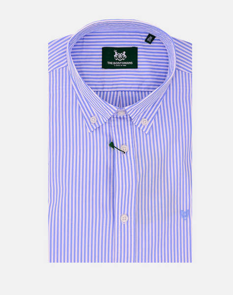 THE BOSTONIANS РИЗА ACORN ПОПЛИН REGULAR FIT Stripe POPLIN Button-down Regular Fit