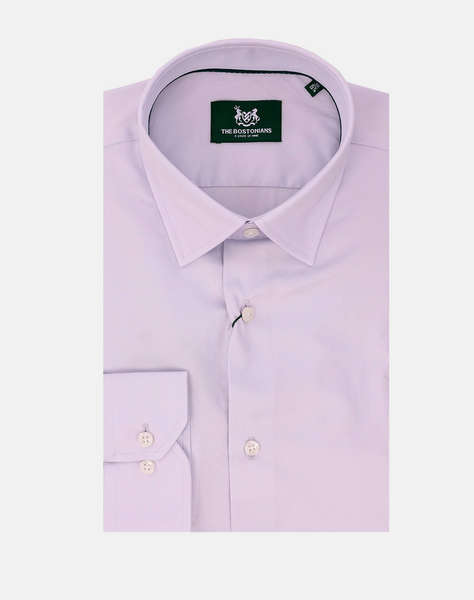 THE BOSTONIANS РИЗА ПОПЛИН CUSTOM FIT POPLIN Classic Custom Fit