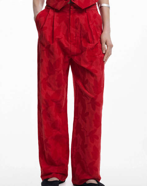 DESIGUAL D2 PANT_SUITROJO ДАМСКИ ПАНТАЛОНИ