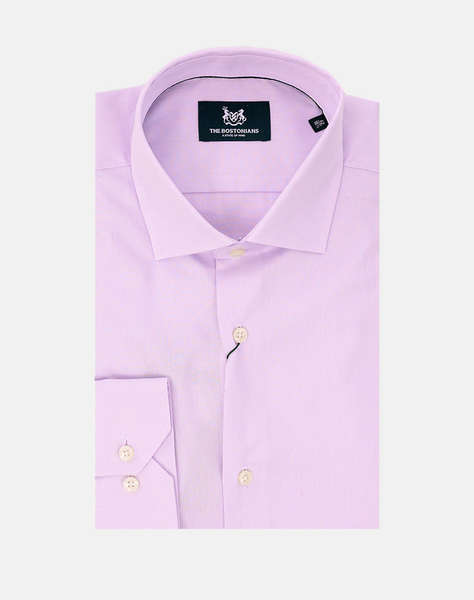 THE BOSTONIANS РИЗА PIQUE CUSTOM FIT Plain PIQUE Semi-rex Custom fit