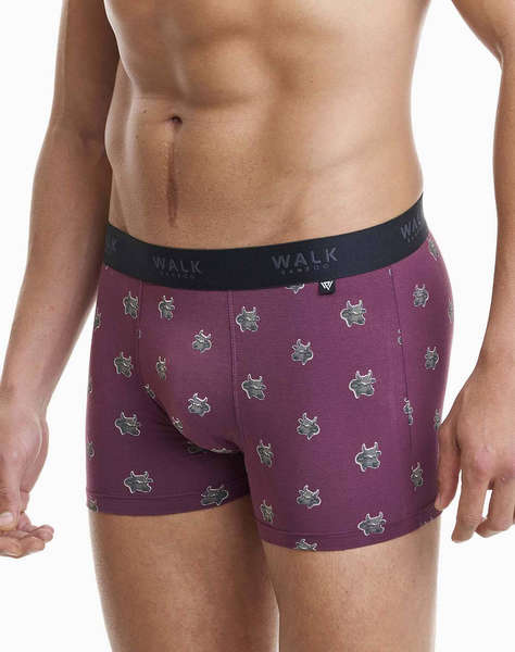 WALK МЪЖКИ БАМБУКОВИ БОКСЕРКИ С ДИЗАЙН BULLS