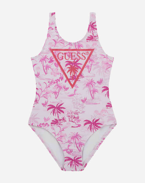GUESS ONE PIECE SWIMSUIT - NYLON ALISA MICROFIBER ДЕТСКИ БАНСКИ КОСТЮМ GIRL