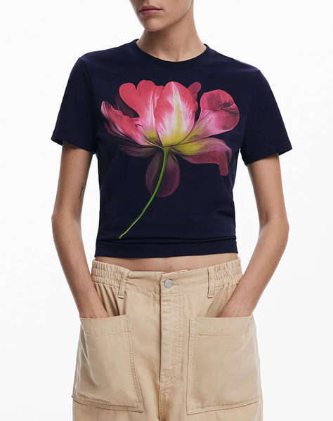 DESIGUAL D2 TS_PLATA ДАМСКА ТЕНИСКА