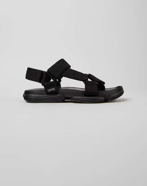 CAMPER Webbing Negro/Karst Sandal Ry Negro