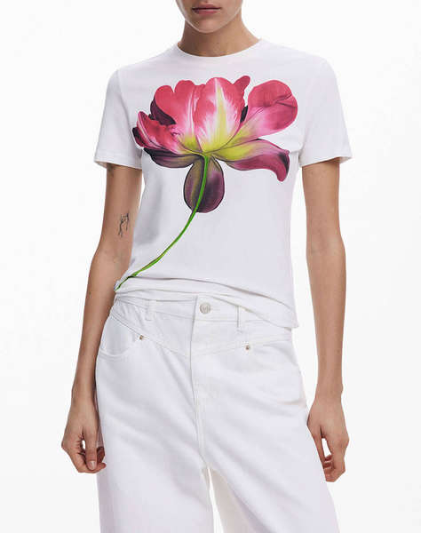 DESIGUAL D2 TS_PLATA ДАМСКА ТЕНИСКА