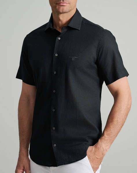 NAVY&GREEN РИЗА COMFORT FIT,КЪС РЪКАВ