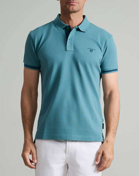 NAVY&GREEN МЪЖКА ТЕНИСКА ПОЛО, YOUNG LINE