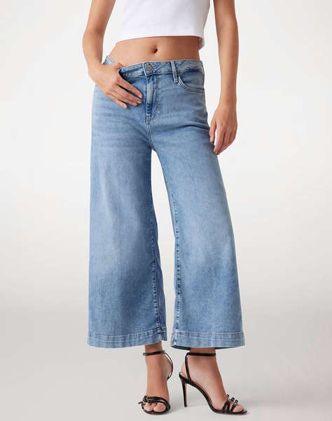 GUESS BELLFLOWER CROP WIDE LEG ДАМСКИ ПАНТАЛОНИ