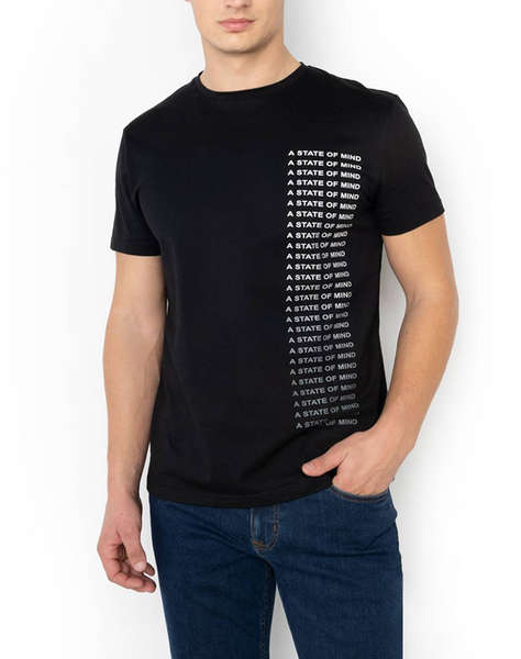 THE BOSTONIANS ТЕНИСКА A STATE OF MIND REGULAR FIT