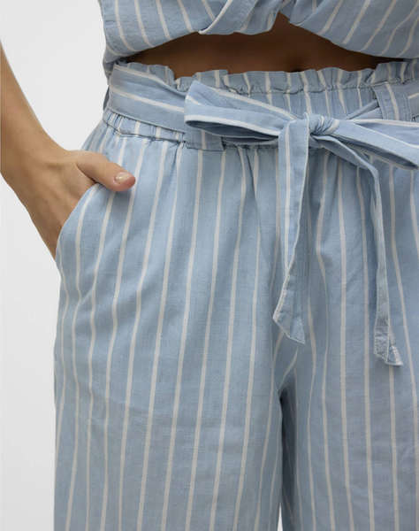 VERO MODA VMXENIA HR CHAMBRAY PAPERBAG CULOTTE