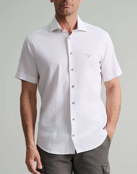 NAVY&GREEN РИЗА COMFORT FIT,КЪС РЪКАВ