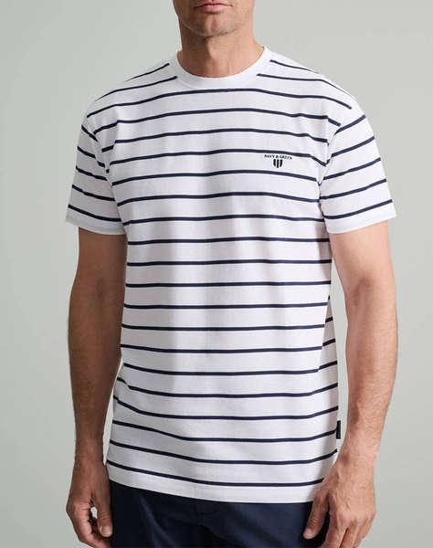 NAVY&GREEN МЪЖКА ТЕНИСКА, CUSTOM FIT