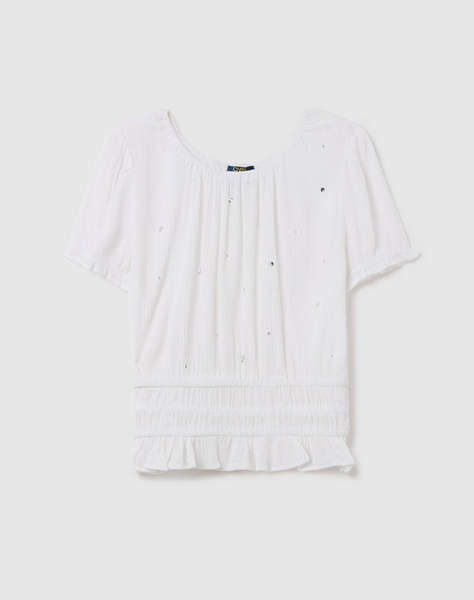 OVS BLOUSE W/CRYSTALS