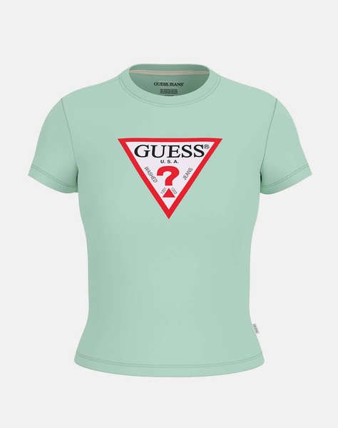GUESS JEANS GJ SS CN SLIM ICONIC TEE ДАМСКА БЛУЗА