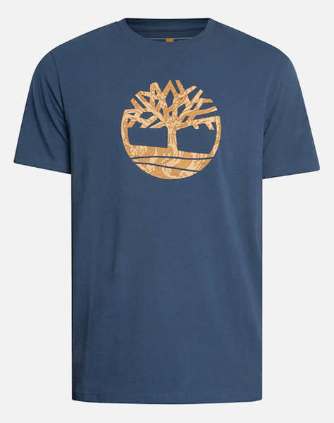 TIMBERLAND Camo Tree Logo Short Sleeve Tee