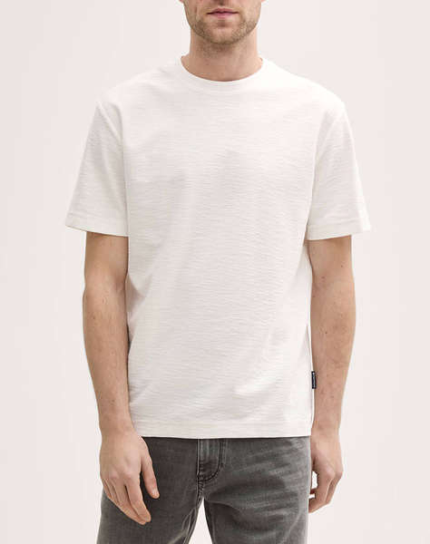 TOM TAILOR STRUCTURED T-SHIRT МЪЖКА ТЕНИСКА