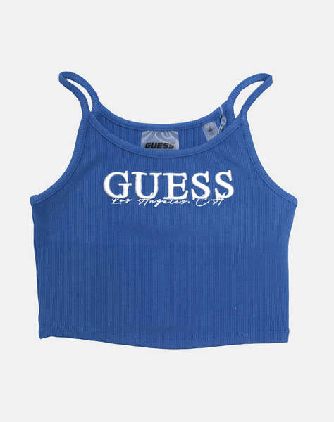 GUESS RIB SL TOP_MINI ME - ECO SMOOTH GIRLY RIB 435 ДЕТСКА ТЕНИСКА GIRL