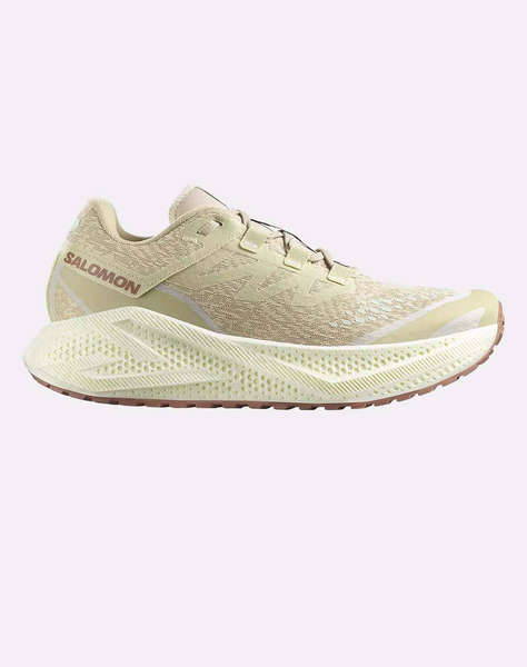 SALOMON GRAVEL RUNNING - AERO AERO GLIDE 3 GRVL GREEN HAZE / VANILLA ICE / RUSSET MEN''S SHOE
