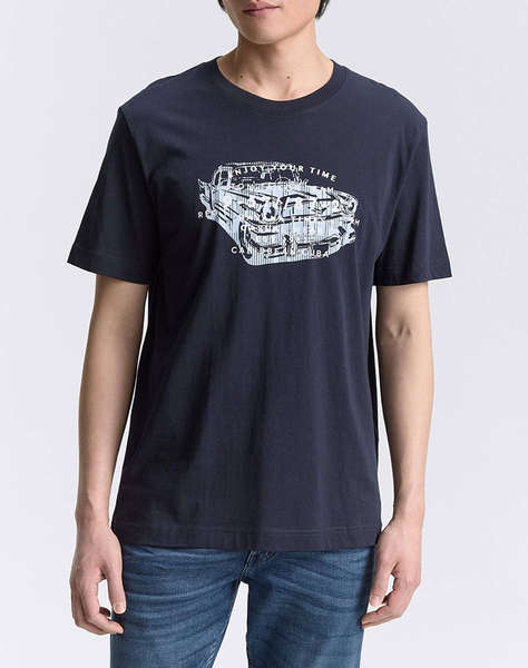 TOM TAILOR PRINTED T-SHIRT МЪЖКА ТЕНИСКА