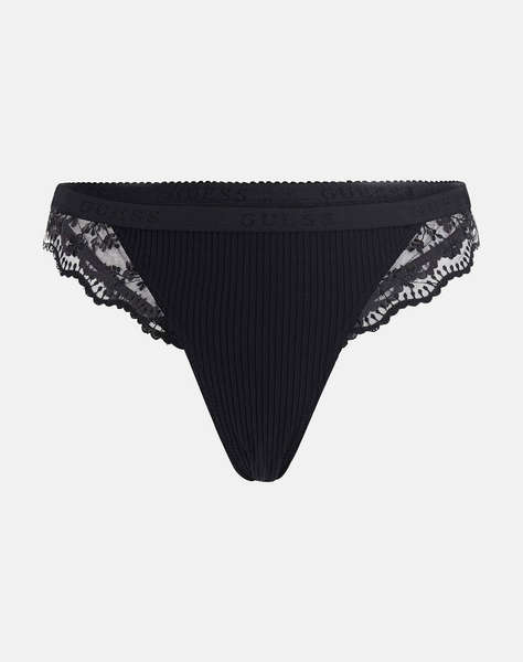 GUESS LIVIA BRAZILIAN - NYLON 2X1 LIGHT RIB 200 ДАМСКО БЕЛЬО