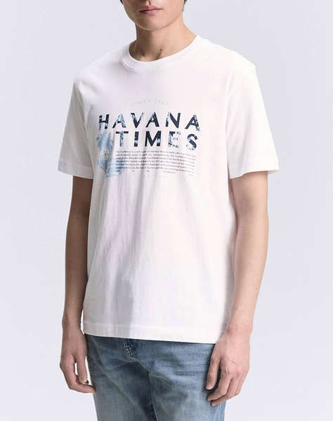 TOM TAILOR PRINTED T-SHIRT МЪЖКА ТЕНИСКА