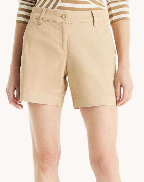NAUTICA КЪСИ ПАНТАЛОНИ/ΣΟΡΤΣ 6 ANCHOR STRETCH TWILL SOLID SHORT