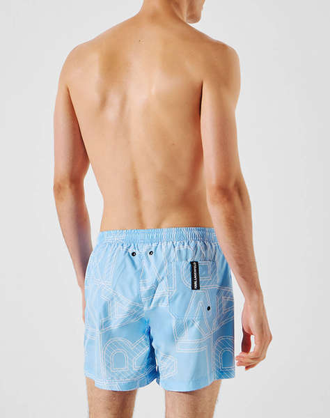 KARL LAGERFELD SEASONAL AOP SHORT BOARDSHORTS