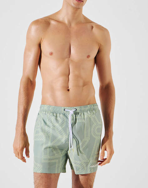 KARL LAGERFELD SEASONAL AOP SHORT BOARDSHORTS