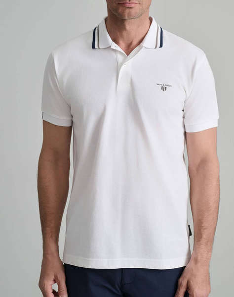 NAVY&GREEN МЪЖКА ТЕНИСКА ПОЛО, CUSTOM FIT